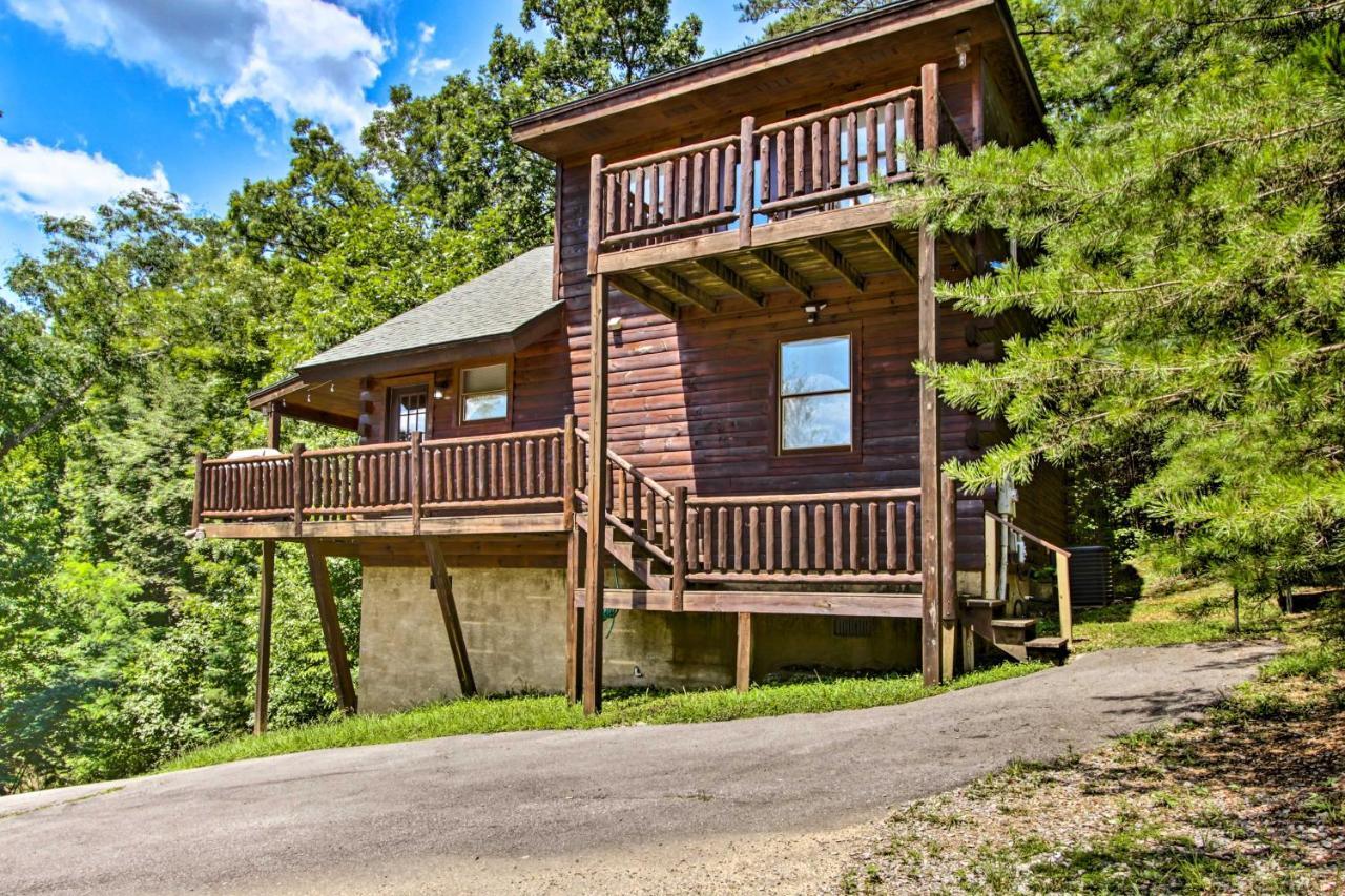 Cabin With Hot Tub And Deck About 12 Mi To Pigeon Forge! Сев'єрвілл Екстер'єр фото